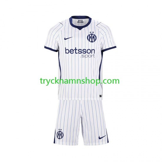 Inter Milan 2026-2027 Tröja 2:a Matchställ Barn Kortärmad