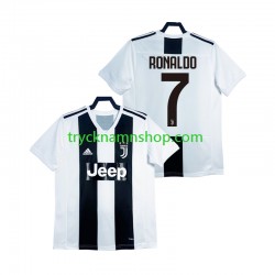 Juventus Cristiano Ronaldo 2018 2019 Tröja Retro 1:a Matchställ Män Kortärmad