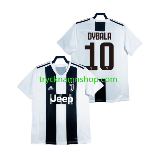 Juventus DYBALA 21 2018 2019 Tröja Retro 1:a Matchställ Män Kortärmad