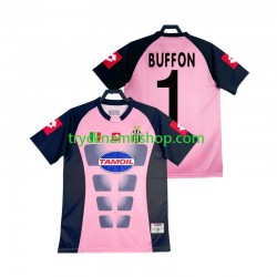 Juventus Målvakt Buffon 1 2002-2003 Tröja Retro 2:a Matchställ Män Kortärmad