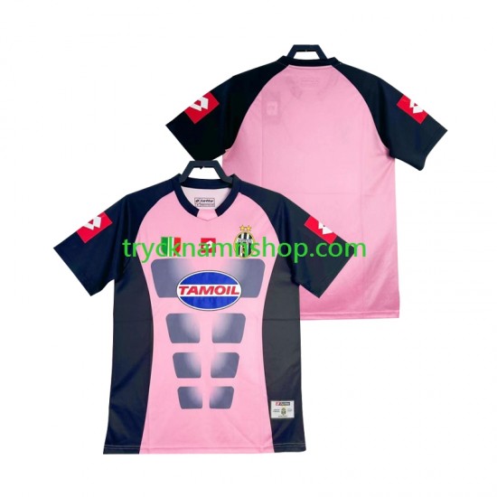Juventus Målvakt 2002-2003 Tröja Retro 2:a Matchställ Män Kortärmad