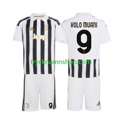 Juventus Randal Kolo Muani 9 2026-2027 Tröja 1:a Matchställ Barn Kortärmad