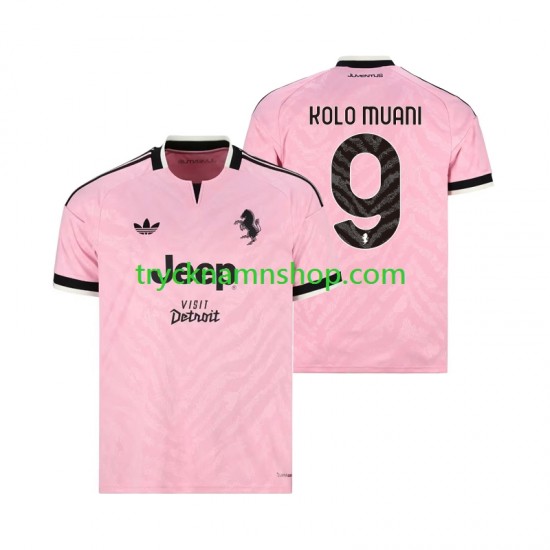 Juventus Randal Kolo Muani 9 2026-2027 Tröja 2:a Matchställ Män Kortärmad