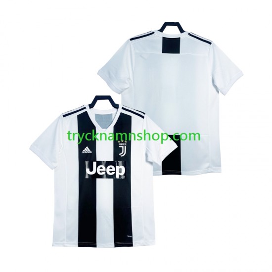 Juventus 2018 2019 Tröja Retro 1:a Matchställ Män Kortärmad