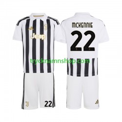 Juventus Weston McKennie 22 2026-2027 Tröja 1:a Matchställ Barn Kortärmad