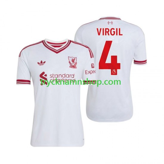 Liverpool Virgil van Dijk 4 2026-2027 Tröja 2:a Matchställ Män Kortärmad
