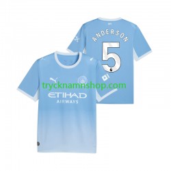 Manchester City Elliot Anderson 5 2026-2027 Tröja 1:a Matchställ Män Kortärmad