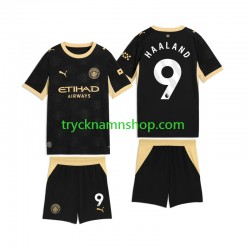 Manchester City Erling Haaland 9 2026-2027 Tröja 2:a Matchställ Barn Kortärmad