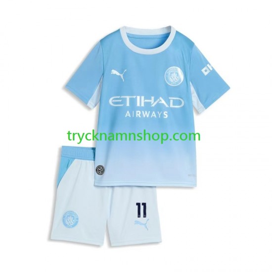 Manchester City Jeremy Doku 11 2026-2027 Tröja 1:a Matchställ Barn Kortärmad
