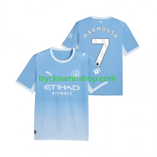 Manchester City Omar Marmoush 7 2026-2027 Tröja 1:a Matchställ Män Kortärmad