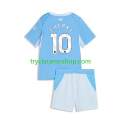 Manchester City Rayan Cherki 10 2026-2027 Tröja 1:a Matchställ Barn Kortärmad