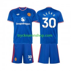 Manchester United Benjamin Sesko 30 2026-2027 Tröja 2:a Matchställ Barn Kortärmad