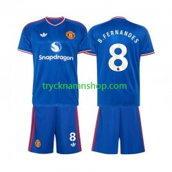 Manchester United Bruno Fernandes 8 2026-2027 Tröja 2:a Matchställ Barn Kortärmad
