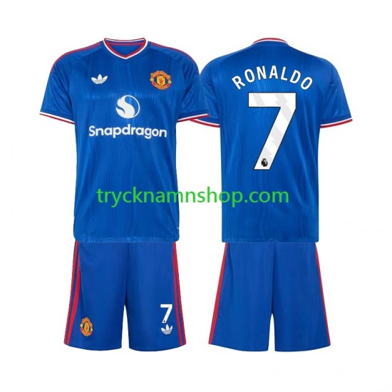 Manchester United Cristiano Ronaldo 7 2026-2027 Tröja 2:a Matchställ Barn Kortärmad
