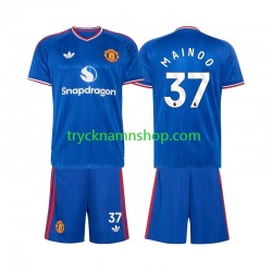 Manchester United Kobbie Mainoo 37 2026-2027 Tröja 2:a Matchställ Barn Kortärmad