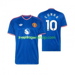 Manchester United Matheus Cunha 10 2026-2027 Tröja 2:a Matchställ Män Kortärmad