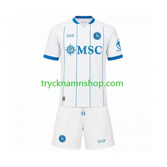 SSC Napoli 2026-2027 Tröja 2:a Matchställ Barn Kortärmad
