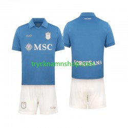 SSC Napoli 2026-2027 Tröja 1:a Matchställ Barn Kortärmad