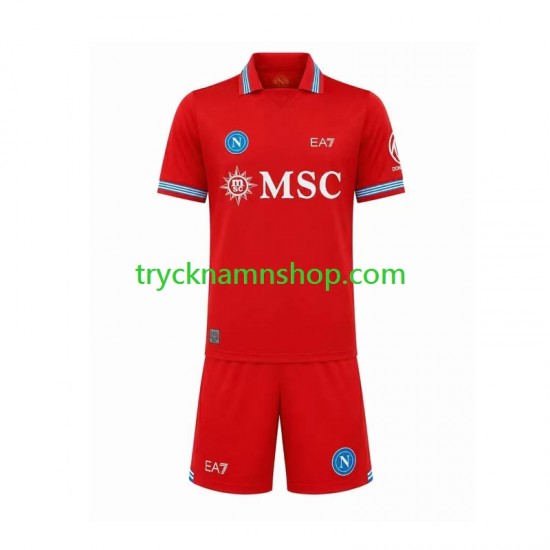 SSC Napoli 2026-2027 Tröja 3:e Matchställ Barn Kortärmad