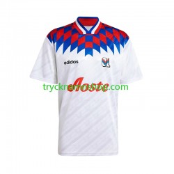 Olympique Lyonnais 1995 1996 Tröja Retro 1:a Matchställ Män Kortärmad