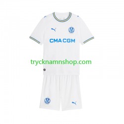 Olympique de Marseille 2026-2027 Tröja 1:a Matchställ Barn Kortärmad