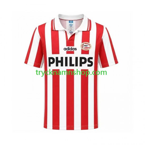 PSV Eindhoven 1994 Tröja Retro 1:a Matchställ Män Kortärmad