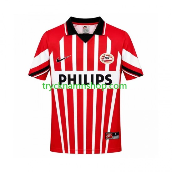 PSV Eindhoven 1997 Tröja Retro 1:a Matchställ Män Kortärmad