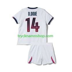 Paris Saint-Germain Desire Doue 14 2026-2027 Tröja 2:a Matchställ Barn Kortärmad
