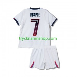 Paris Saint-Germain Kylian Mbappe 7 2026-2027 Tröja 2:a Matchställ Barn Kortärmad