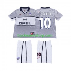 Paris Saint-Germain OKOCHA 10 2000 2001 Tröja Retro 2:a Matchställ Barn Kortärmad