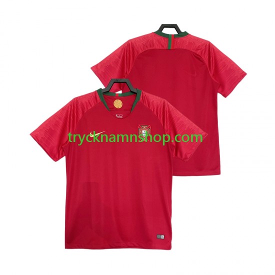 Portugal 2018 Tröja Retro 1:a Matchställ Män Kortärmad