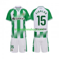 Real Betis Fidalgo 15 2026-2027 Tröja 1:a Matchställ Barn Kortärmad