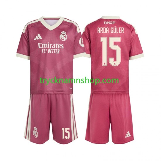 Real Madrid Arda Guler 15 2026-2027 Tröja 3:e Matchställ Barn Kortärmad