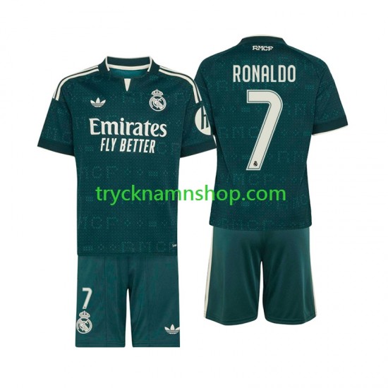 Real Madrid Cristiano Ronaldo 7 2026-2027 Tröja 2:a Matchställ Barn Kortärmad