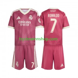 Real Madrid Cristiano Ronaldo 7 2026-2027 Tröja 3:e Matchställ Barn Kortärmad