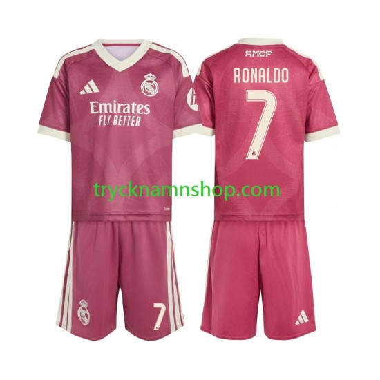 Real Madrid Cristiano Ronaldo 7 2026-2027 Tröja 3:e Matchställ Barn Kortärmad