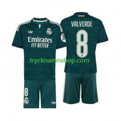 Real Madrid Federico Valverde 8 2026-2027 Tröja 2:a Matchställ Barn Kortärmad