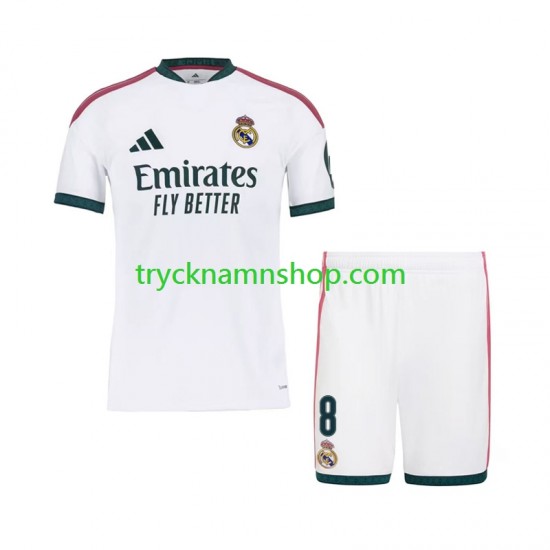 Real Madrid Federico Valverde 8 2026-2027 Tröja 1:a Matchställ Barn Kortärmad