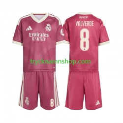 Real Madrid Federico Valverde 8 2026-2027 Tröja 3:e Matchställ Barn Kortärmad