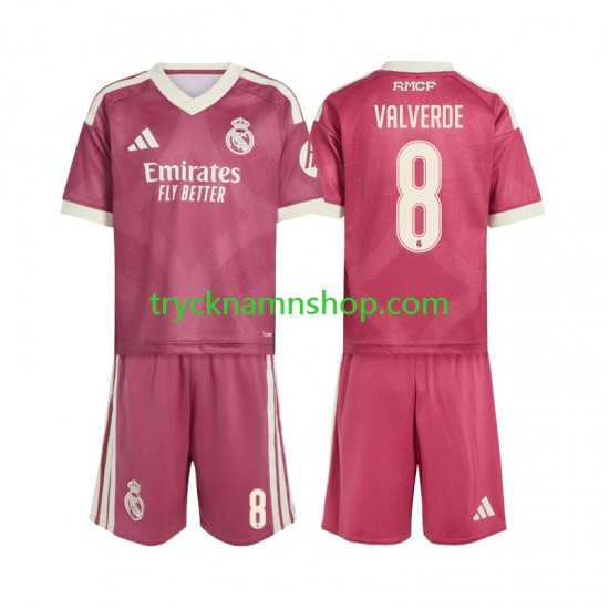 Real Madrid Federico Valverde 8 2026-2027 Tröja 3:e Matchställ Barn Kortärmad