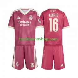 Real Madrid Ibrahima Konate 16 2026-2027 Tröja 3:e Matchställ Barn Kortärmad