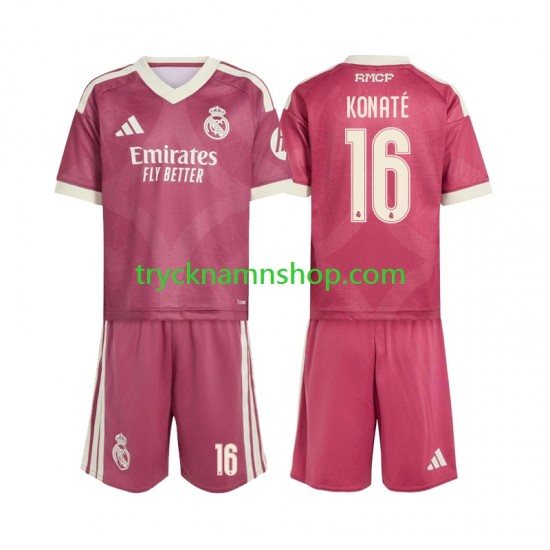 Real Madrid Ibrahima Konate 16 2026-2027 Tröja 3:e Matchställ Barn Kortärmad