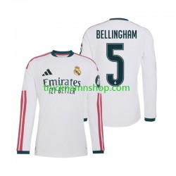 Real Madrid Jude Bellingham 5 2026-2027 Tröja 1:a Matchställ Män Långärmad