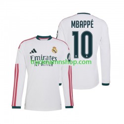 Real Madrid Kylian Mbappe 10 2026-2027 Tröja 1:a Matchställ Män Långärmad