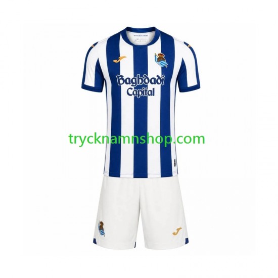 Real Sociedad 2026-2027 Tröja 1:a Matchställ Barn Kortärmad
