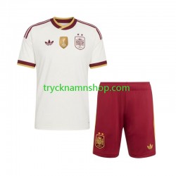 Spanien 2-star 2026-2027 Tröja 2:a Matchställ Barn Kortärmad