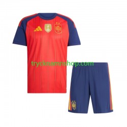 Spanien 2-star 2026-2027 Tröja 1:a Matchställ Barn Kortärmad
