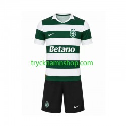Sporting Lissabon 2026-2027 Tröja 1:a Matchställ Barn Kortärmad