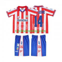 Sporting Lissabon SIMEONE 14 1996 1997 Tröja Retro 1:a Matchställ Barn Kortärmad