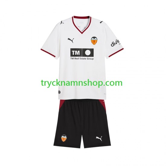 Valencia CF 2026-2027 Tröja 1:a Matchställ Barn Kortärmad